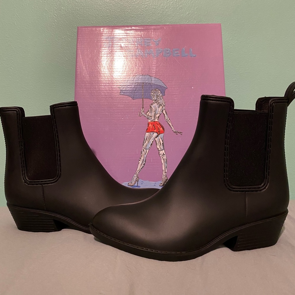Brand New Jeffrey Campbell Rain Boots Size 6